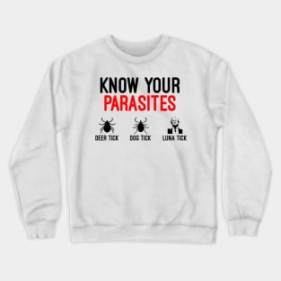 Know Your Parasites Crewneck Sweatshirt